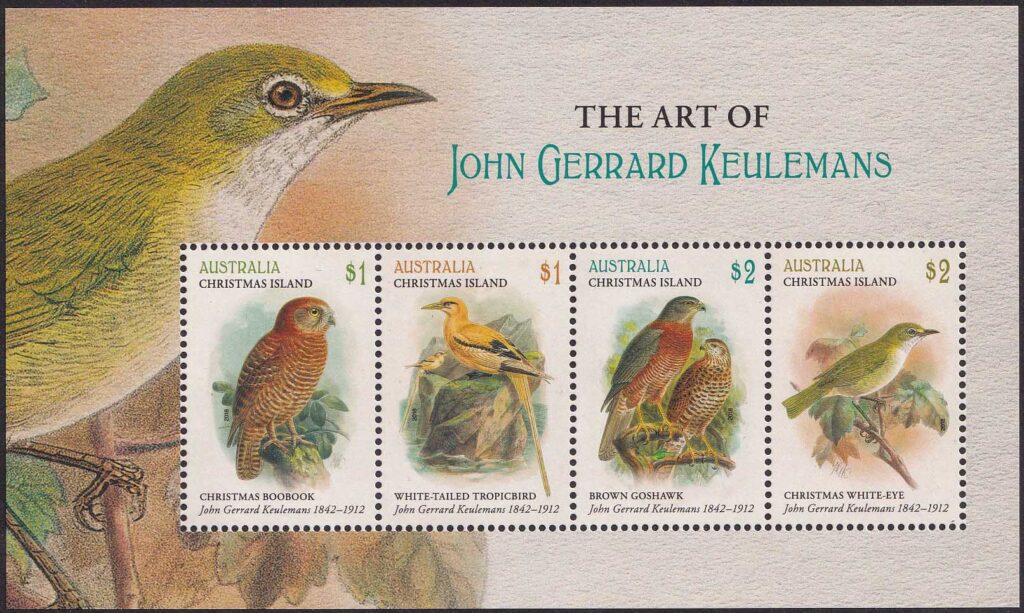 Australia - Christmas Island 2018 - SG 879 Miniature Sheet Mint Unhinged (Cat £9.00)