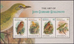 Australia - Christmas Island 2018 - SG 879 Miniature Sheet Mint Unhinged (Cat £9.00)